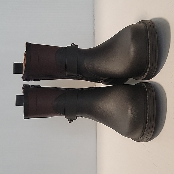 Rag & Bone Rubber Moto Boots - Picture 2 of 13